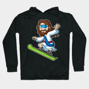 Snowboard Jesus Lover Hoodie